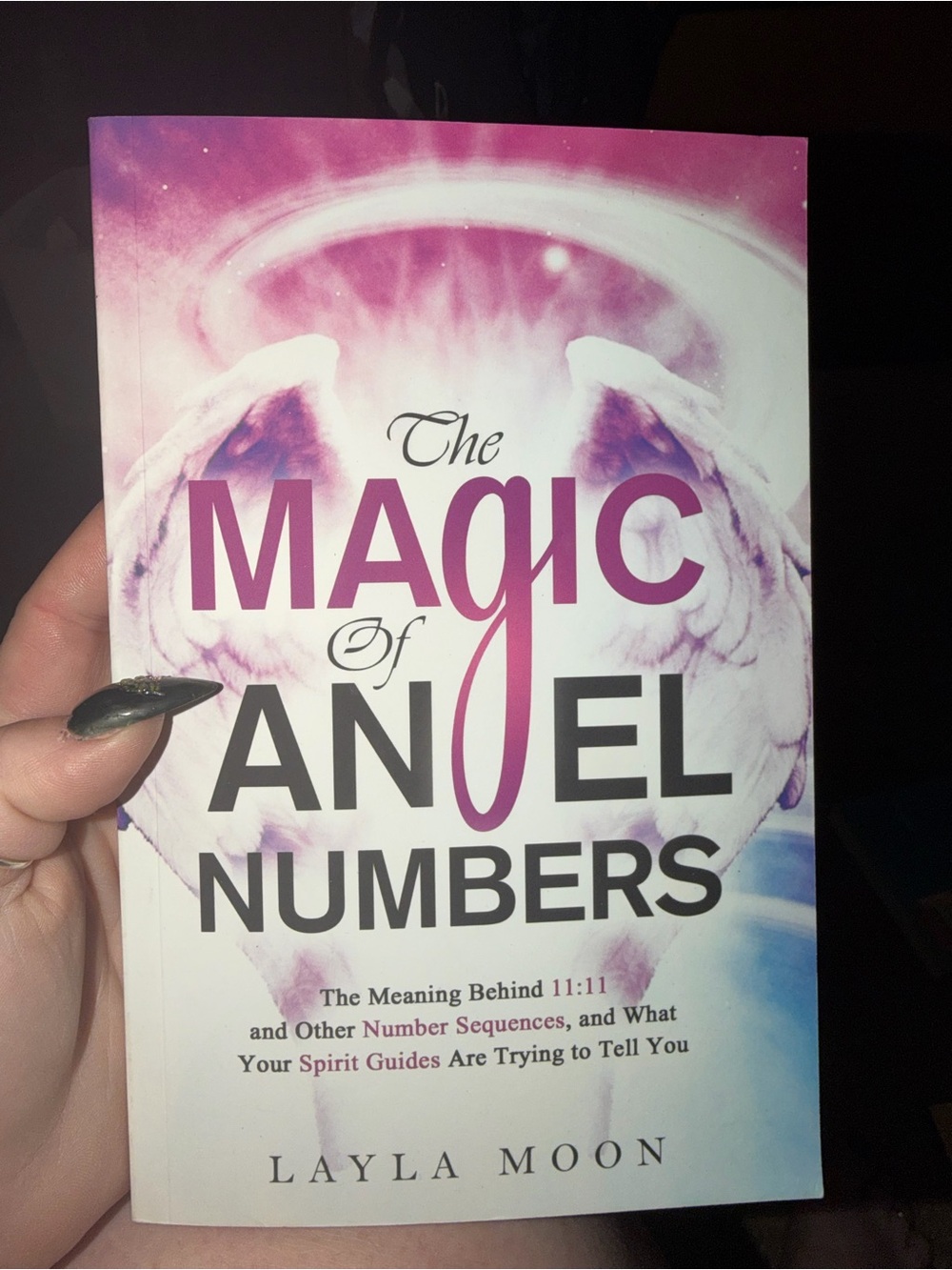 The Magic of Angel Numbers - Pink & White Cover soft cover